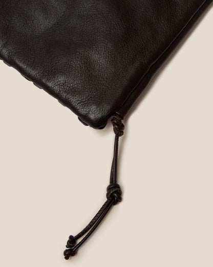 Hand Woven Leather Mini Crossbody Phone Bag
